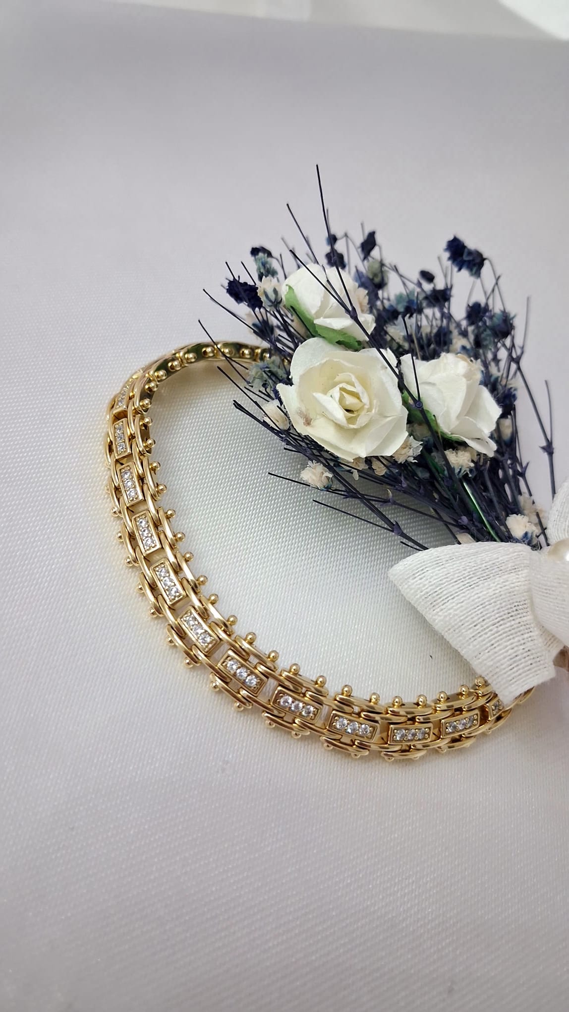 XUPING Bileklik - Kare Taş Detaylı ve Noktalı